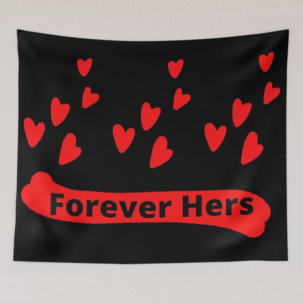 Item preview, Forever Hers with Hearts designed and sold by janraydesigns.