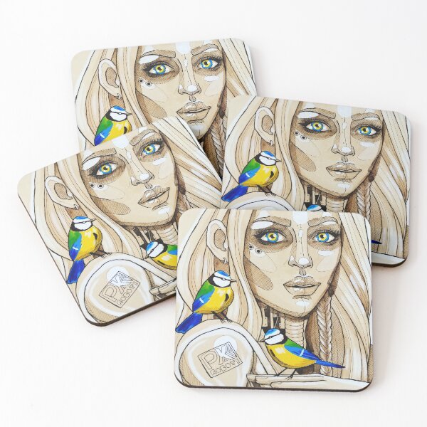 Item preview, Android and friends designed and sold by Tiffanie Pelhate.