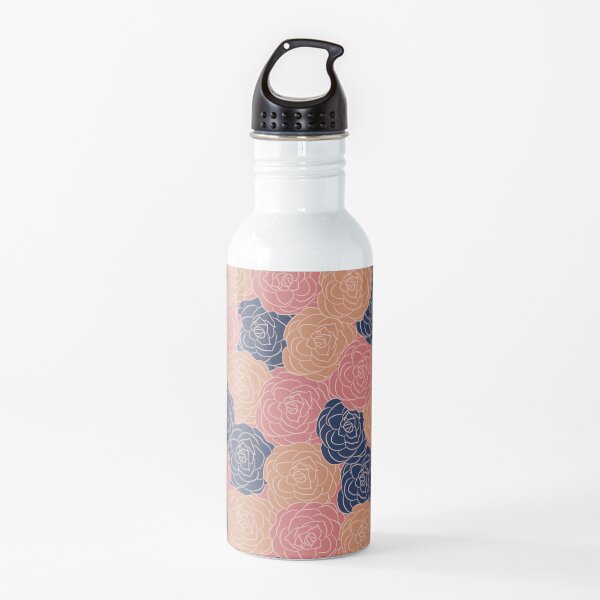 flower dreams, floral pattern Water Bottle
