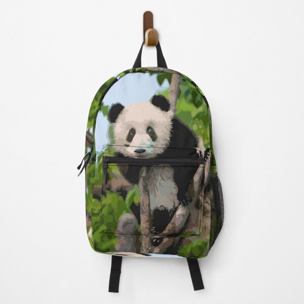 Item preview, A panda has shelter in its tree. designed and sold by Karine Dupras.
