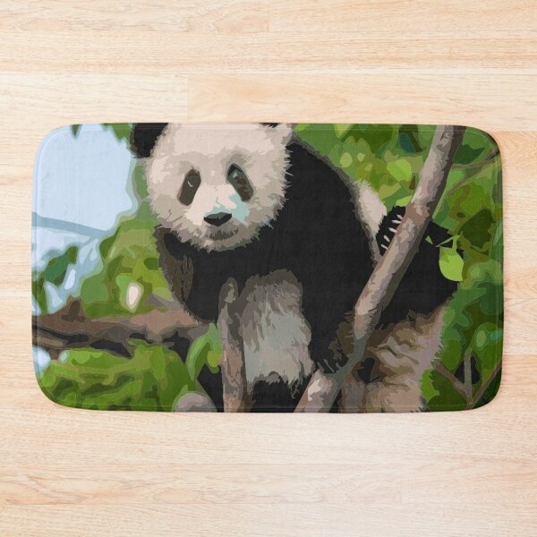 Item preview, A panda has shelter in its tree. designed and sold by Karine Dupras.