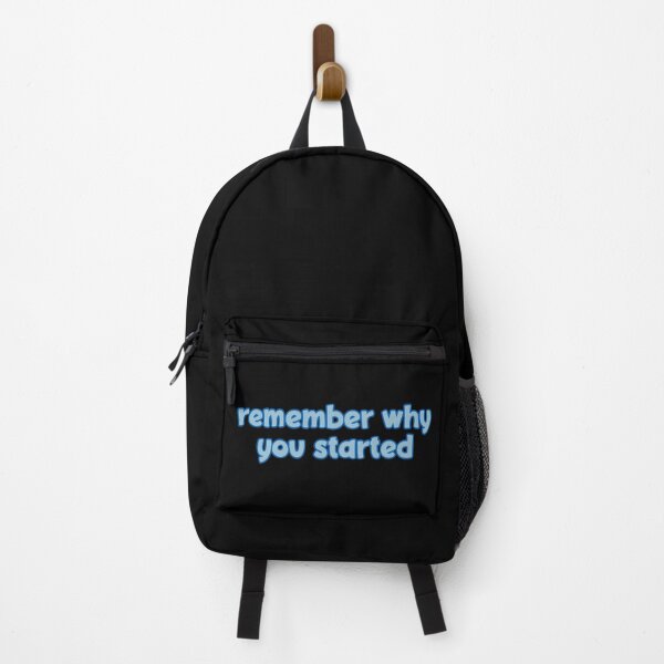 Item preview, Remember Why You Started - Aquamarine designed and sold by NECHSTORE.