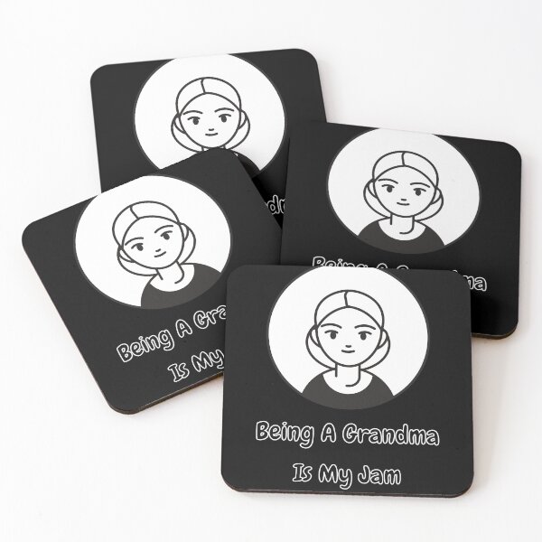 Item preview, Grandmother Sayings Being a Grandma Is My Jam Silhouette	 designed and sold by wodra.