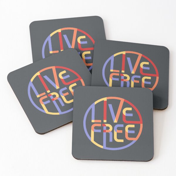Item preview, Live Free designed and sold by designdroplet.