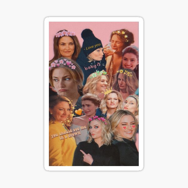 &ldquo;Madchen Amick Collage " Sticker by samantha167 | Redbubble