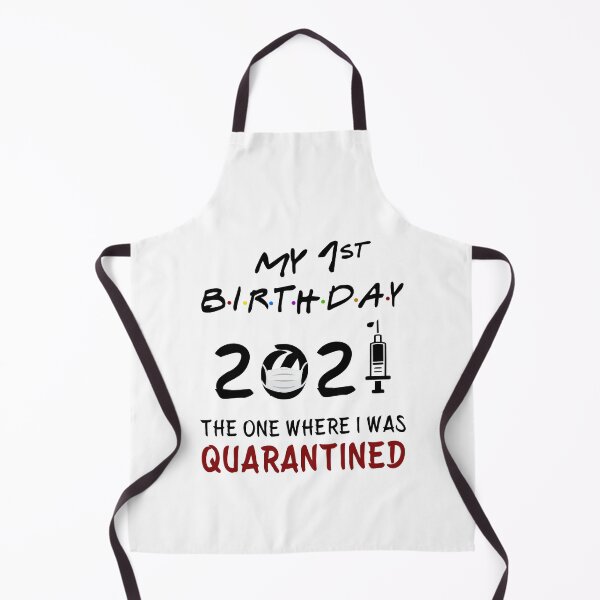 Item preview, My 1st Birthday 2021 The One Where I was Quarantined baby babies designed and sold by AnimaLovers.
