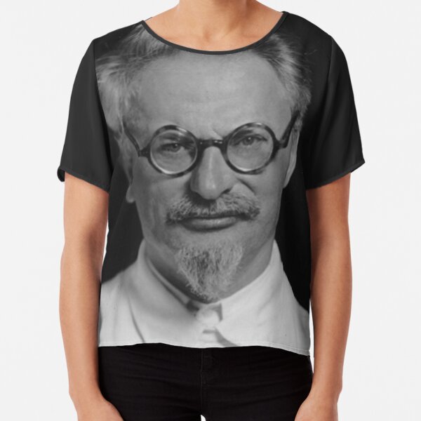 Lev Davidovich Bronstein, better known as Leon Trotsky, Revolutionary Chiffon Top