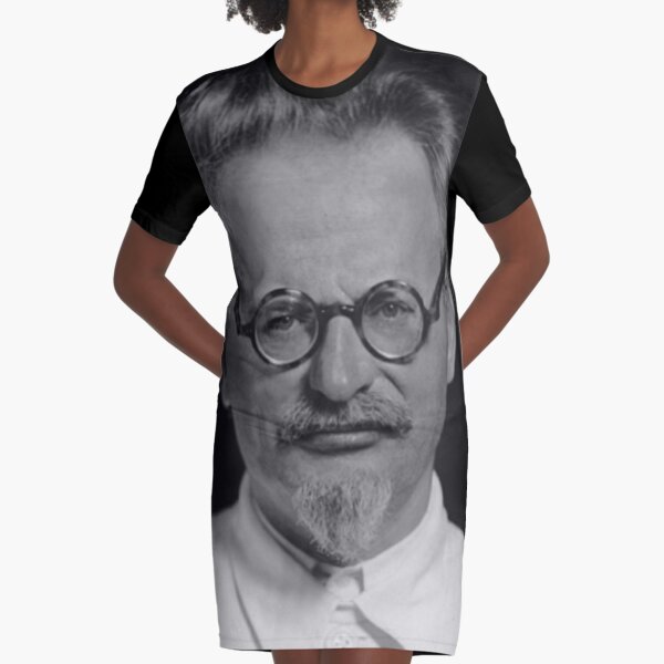 Lev Davidovich Bronstein, better known as Leon Trotsky, Revolutionary Graphic T-Shirt Dress