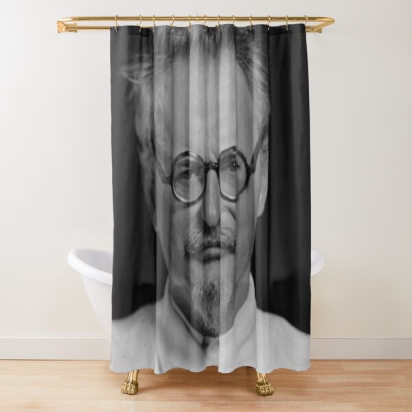 Lev Davidovich Bronstein, better known as Leon Trotsky, Revolutionary Shower Curtain