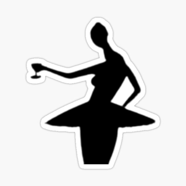 Item preview, The Ballet Drinker  designed and sold by popremix.