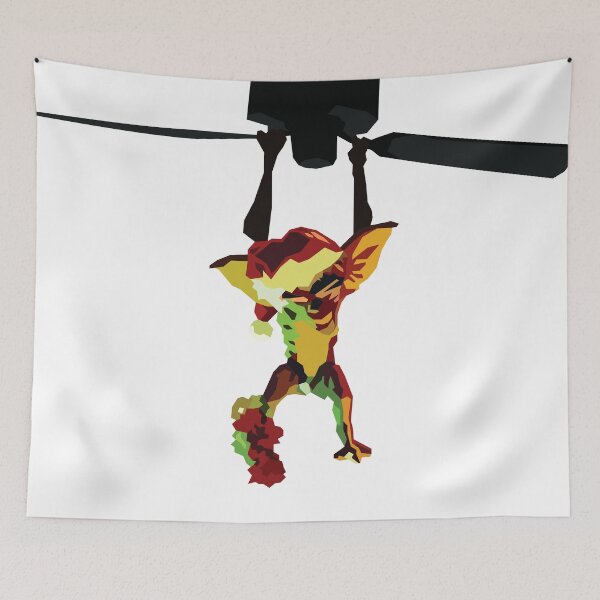 Item preview, Gremlin Leader Stripe with Santa Hat designed and sold by egleruta.