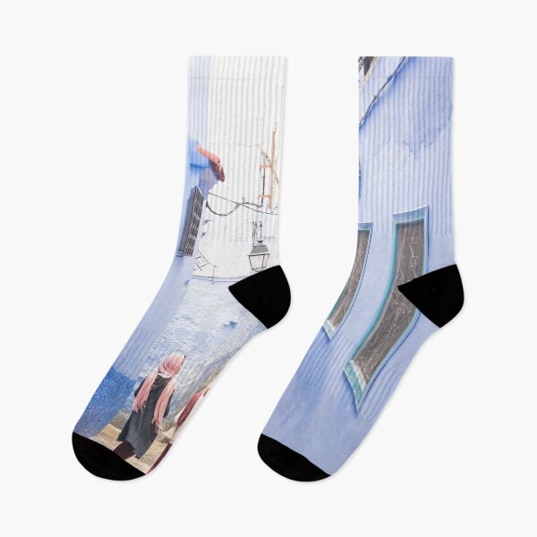 Item preview, Sunny Days Ahead - Chefchaouen, Morocco - The Blue City designed and sold by TRVLR Designs.