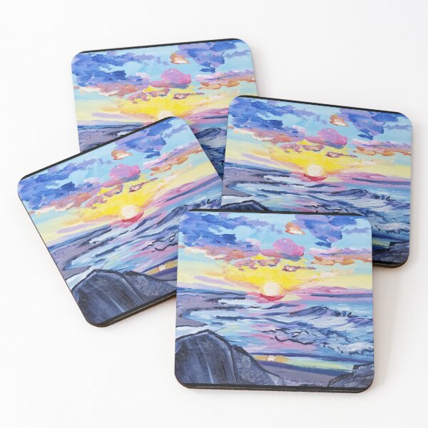 Item preview, Edisto Island Beach Sunrise Painting designed and sold by MichelleInAVL.
