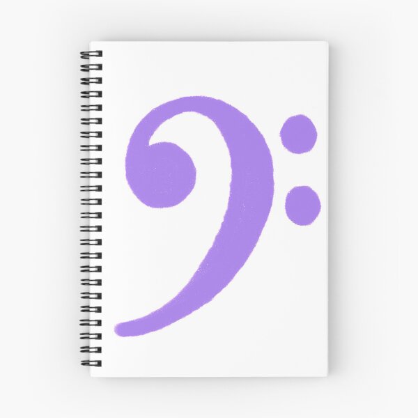 Item preview, Bass Clef Purple designed and sold by freshngroovy.