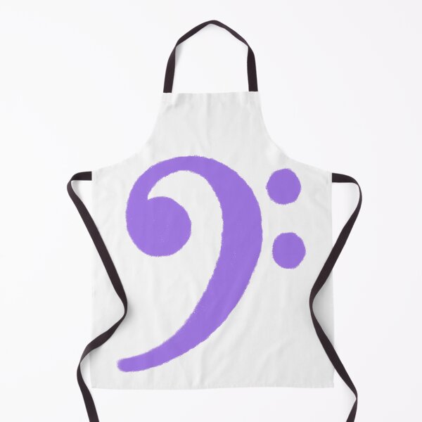 Item preview, Bass Clef Purple designed and sold by freshngroovy.