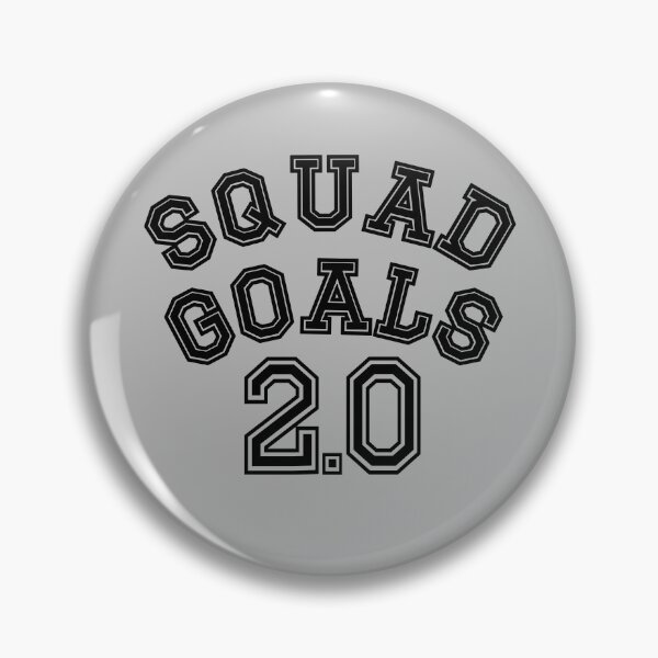 Item preview, Squad Goals Typography Design designed and sold by The Merch.