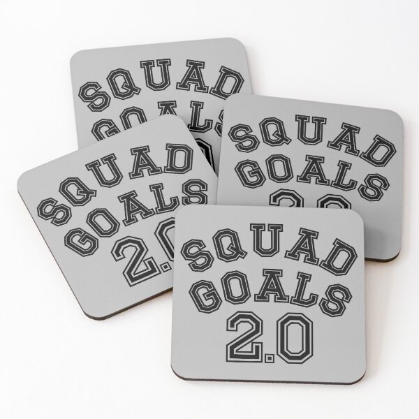 Item preview, Squad Goals Typography Design designed and sold by The Merch.