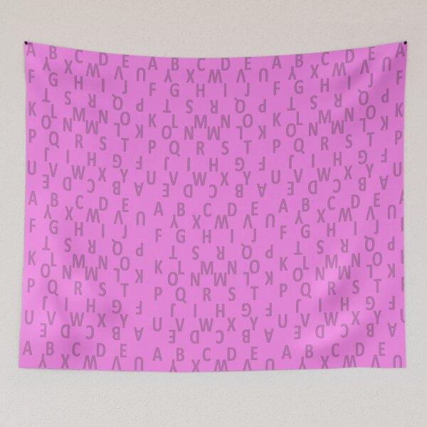Item preview, pink letters designed and sold by ZiphGames.