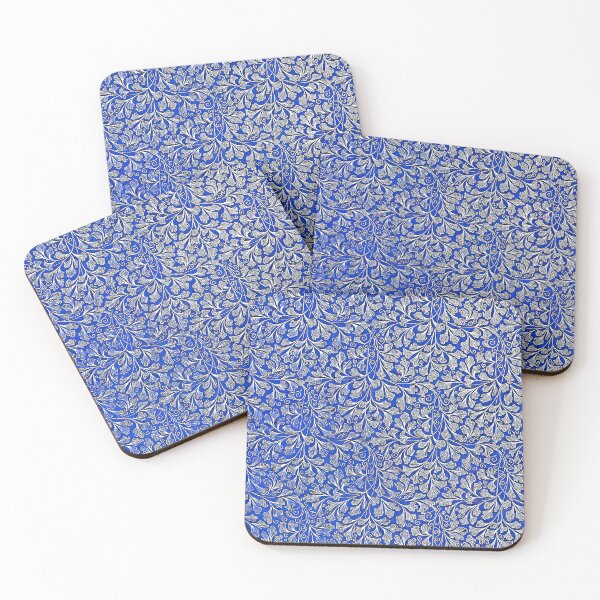 Item preview, Intricate Blue Floral Pattern Design designed and sold by Everywares.