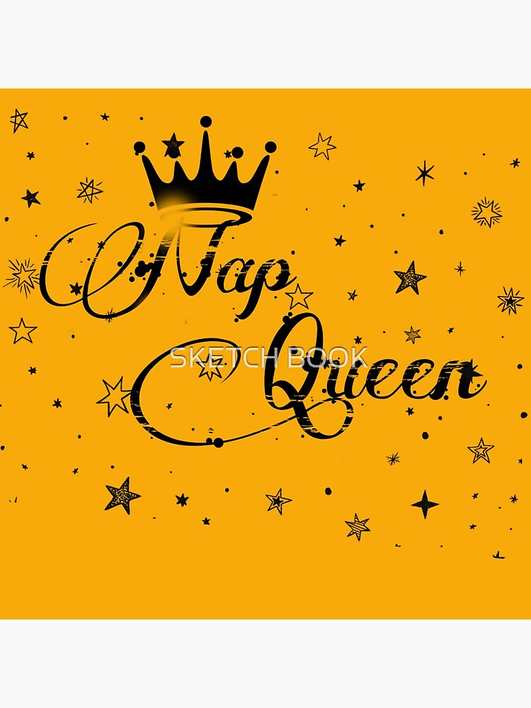 "Nap Queen With Crown " Poster by MissCreative Redbubble