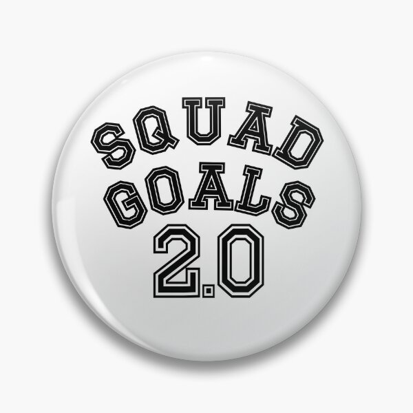 Item preview, Squad Goals Typography Design designed and sold by The Merch.