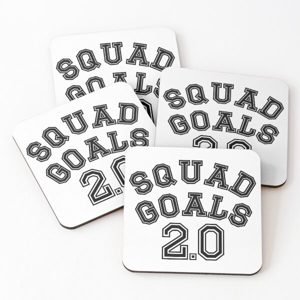 Item preview, Squad Goals Typography Design designed and sold by The Merch.