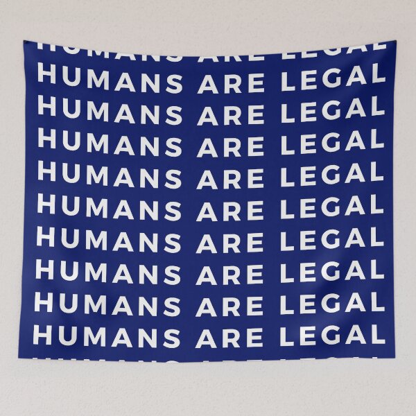 Item preview, HUMANS ARE LEGAL  designed and sold by BrownGirlMantra.