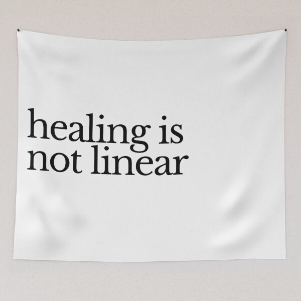 Item preview, healing is not linear designed and sold by LeighAnne64.