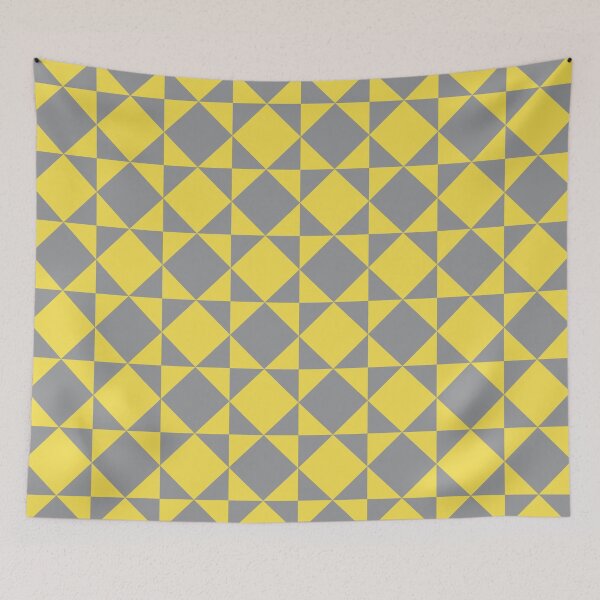 Item preview, Minimal pattern with geometric elements in yellow and gray designed and sold by acidmit.
