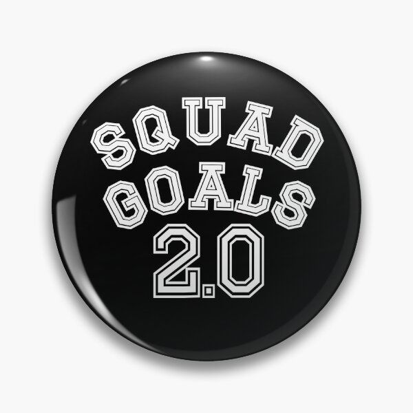 Item preview, Squad Goals Typography Design designed and sold by The Merch.
