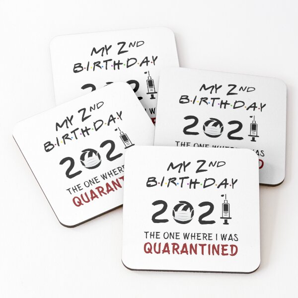 Item preview, My 2nd Birthday 2021 The One Where I was Quarantined baby babies designed and sold by AnimaLovers.