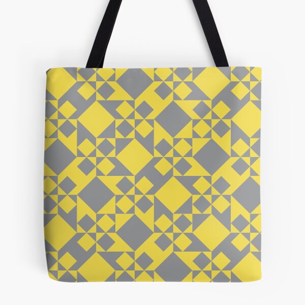 Item preview, Simple pattern with geometric elements in yellow and gray designed and sold by acidmit.