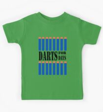 NERF TOY DESIGN- DARTS FOR DAYS! Kids Tee
