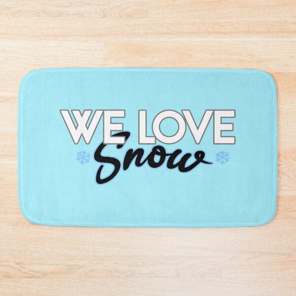 Item preview, WE LOVE SNOW designed and sold by HOME OF ART.