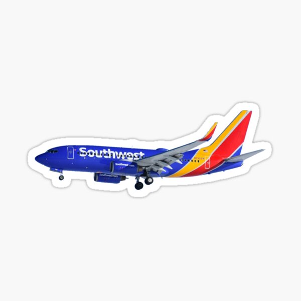 Southwest Airlines 737-700 Sticker