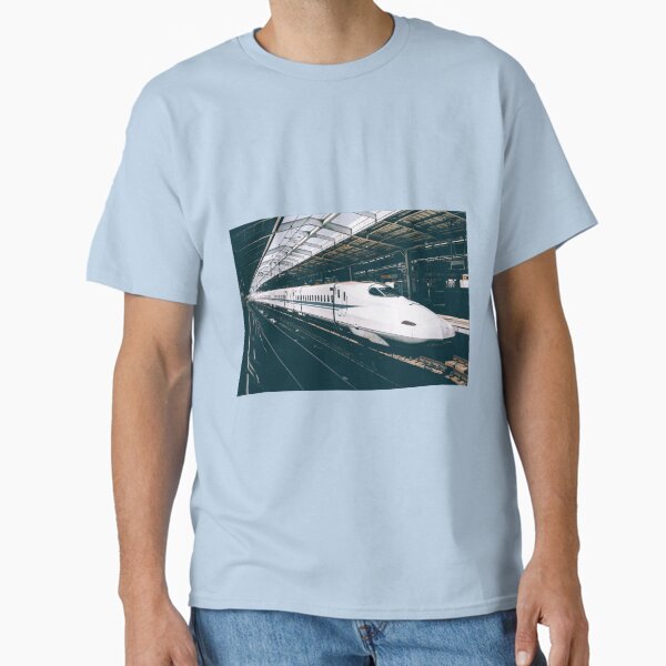 Vista previa del artículo con la obra «Shinkansen japonés, tren bala - N700A», diseñado y vendido por JonesyDave.