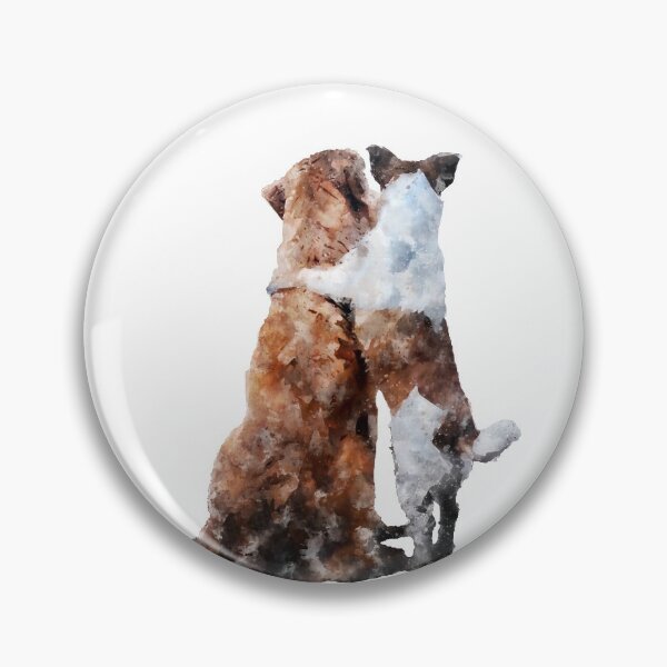 Item preview, Best Friends Unique Watercolor Print Graphic designed and sold by DSArtGoods.