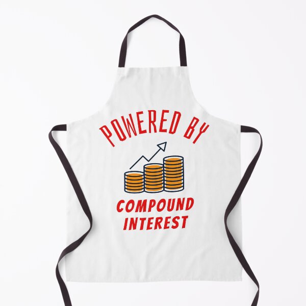 Item preview, POWERED BY COMPOUND INTEREST designed and sold by Awesome & Affordable.