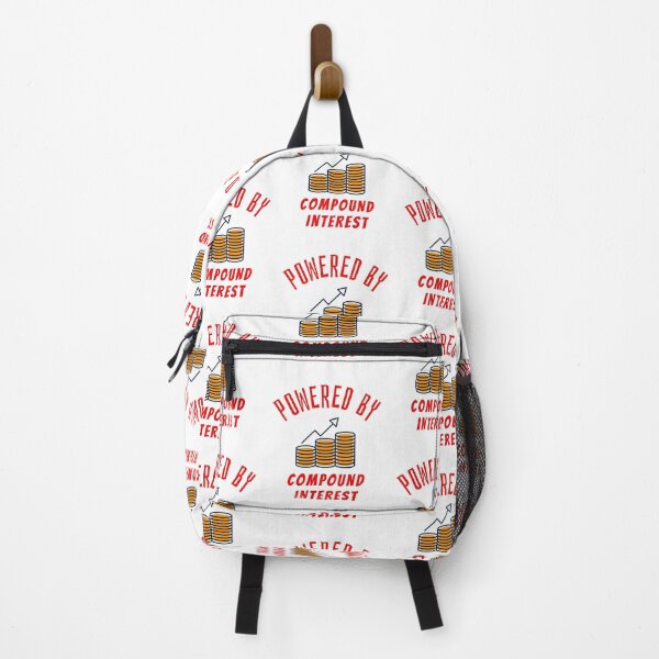 Item preview, POWERED BY COMPOUND INTEREST designed and sold by Awesome &  Affordable.