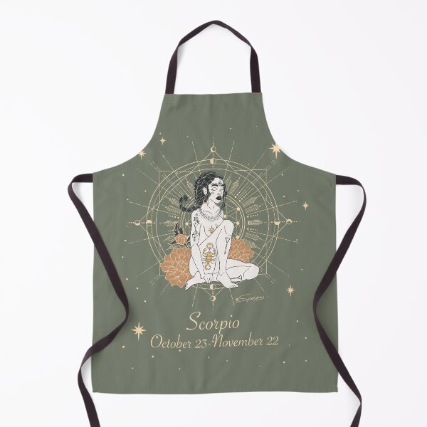 Item preview, Scorpio goddess, scorpio zodiac sign, scorpio, scorpio astrology designed and sold by Spirit-Art.