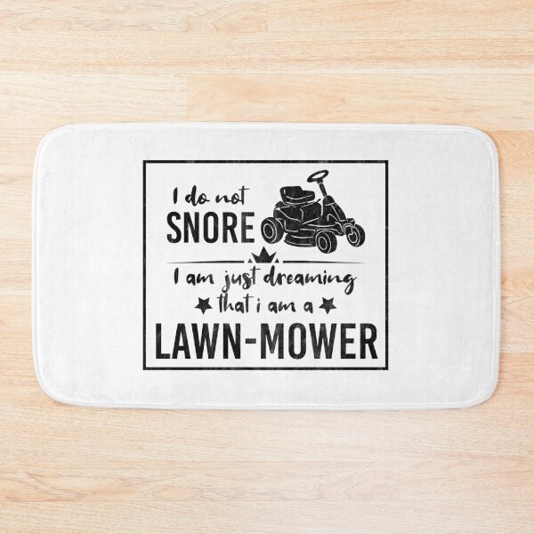 Item preview, Snoring sleepyhead lawnmower just dreaming designed and sold by lsvds.