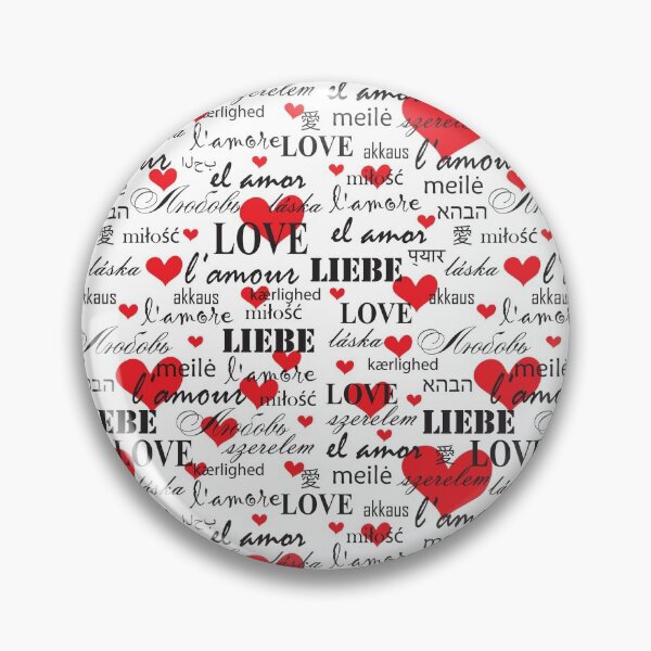 Item preview, Words of Love in Many Languages designed and sold by WisdomInspired.