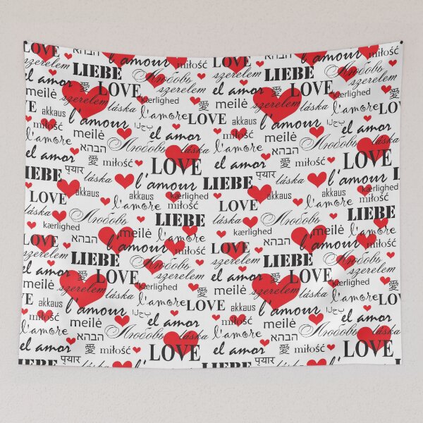 Item preview, Words of Love in Many Languages designed and sold by WisdomInspired.