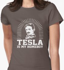 Nikola Tesla Women's Fitted T-Shirt