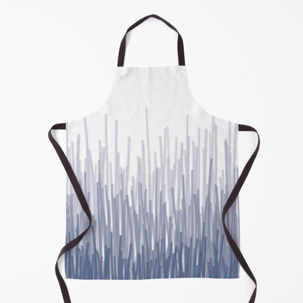 Item preview, Abstract Random Horizontal Lines in Blue and White Tones designed and sold by hobrath.