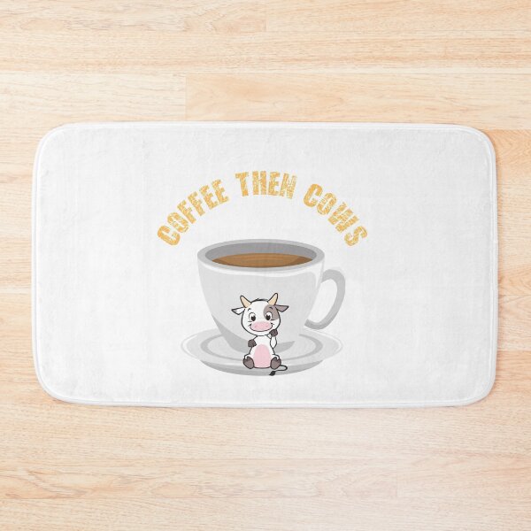 Item preview, Coffee Then Cows Vintage Retro Design designed and sold by Beluved.