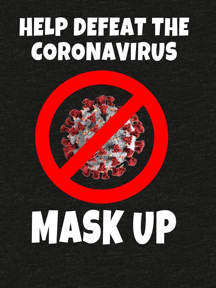 Defeat the Coronavirus Message by mikepil