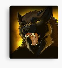 Snarl Canvas Print