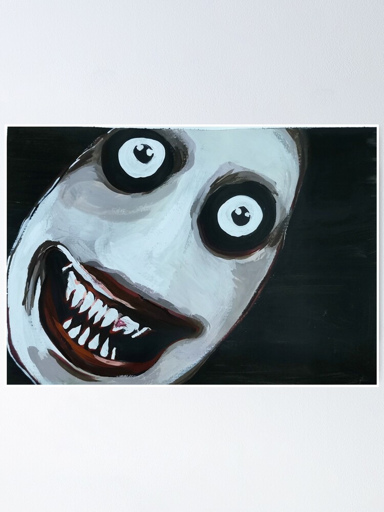 Scary Face Poster 