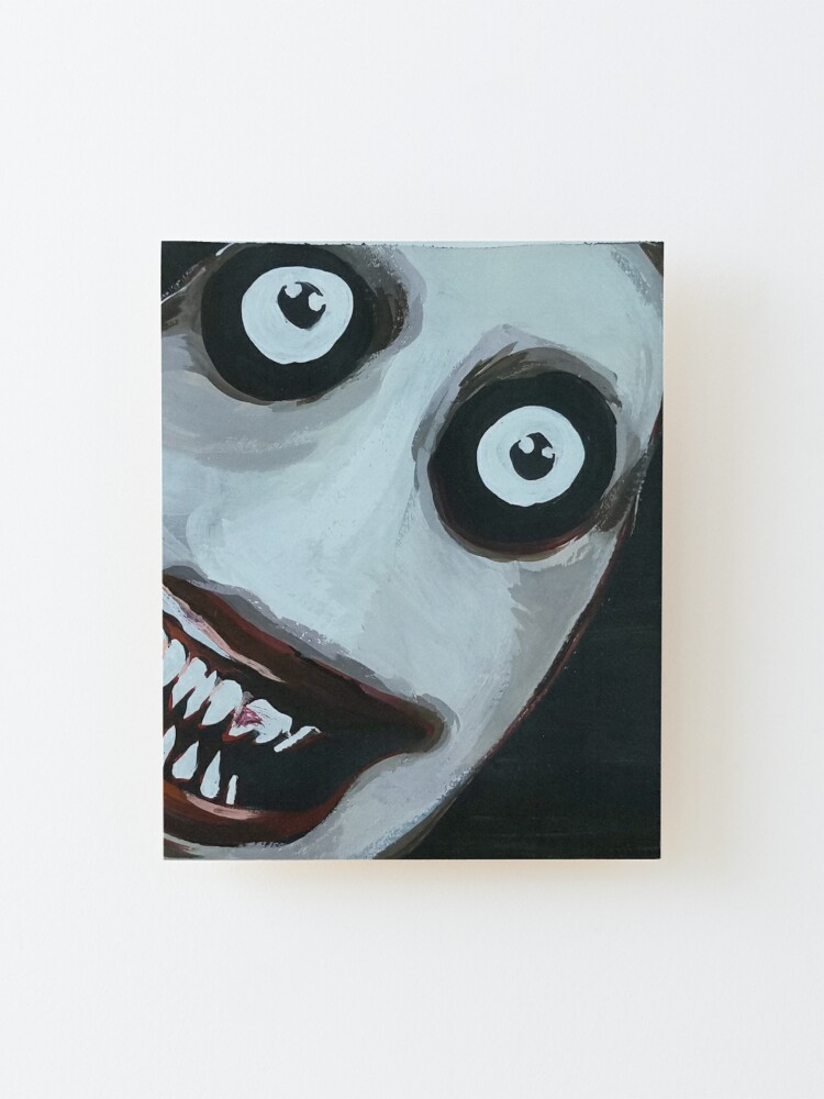 Scary Face Greeting Card for Sale by Auroraluckyart